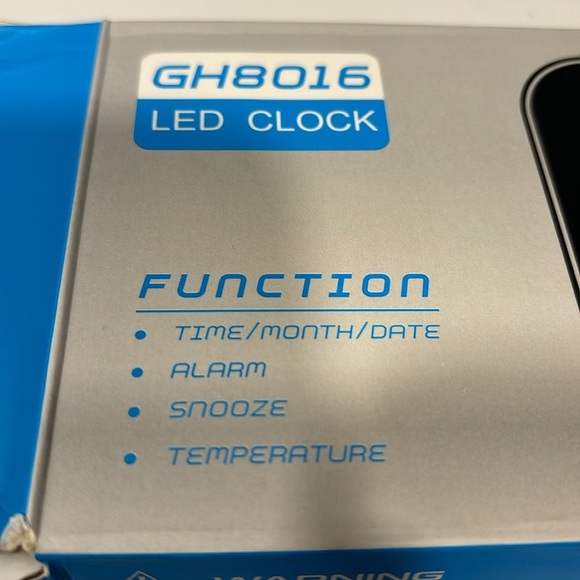 LED clock - Picture 6 of 6